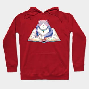 Book cat Hoodie